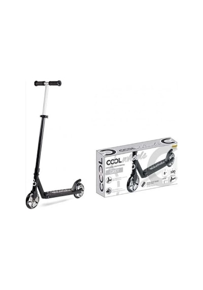 2 Tekerlekli Scooter Neon Katlanır Frenli 8yaş Scoter Yükseklik Ayarlı Çocuk Scooter Siyah