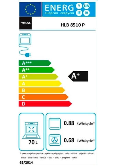 Teka PIZZA HLB 8510 P Ankastre Multifonksiyonel Dijital Turbo Fırın