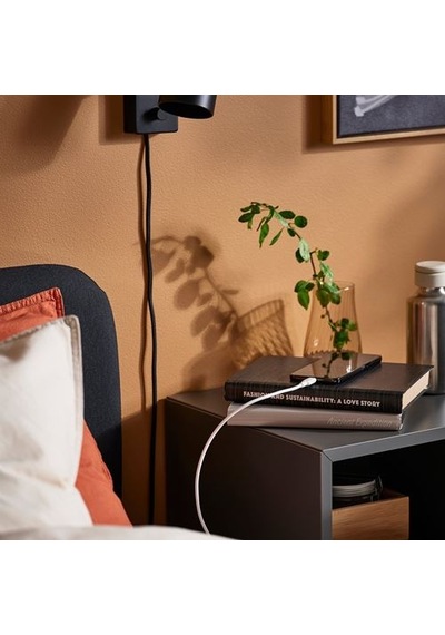 Ikea Sıttbrunn Usb-c - Usb-c Kablo, Beyaz, 1.0 M