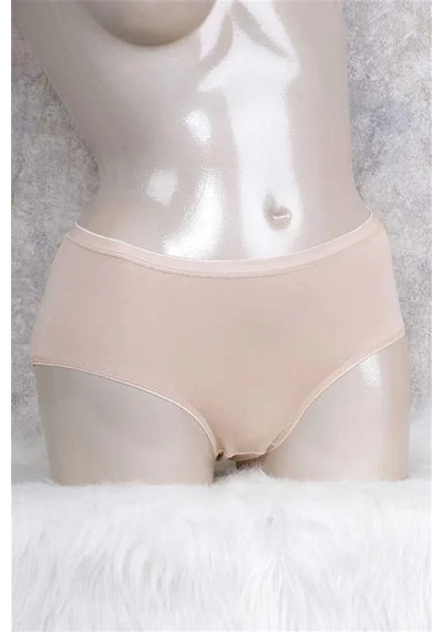 Angbutik Pamuklu Orta Bel Geniş Bel Lastikli Slip Grimelanj