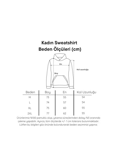 Pxm Oversize 3 Iplik Şardonlu Sweatshirt Düz Kadın Siyah Siyah