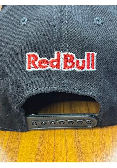 Hamze Red Bull Nakışlı Hip Hop Snapback Rapper Basket Cap Şapka Siyah