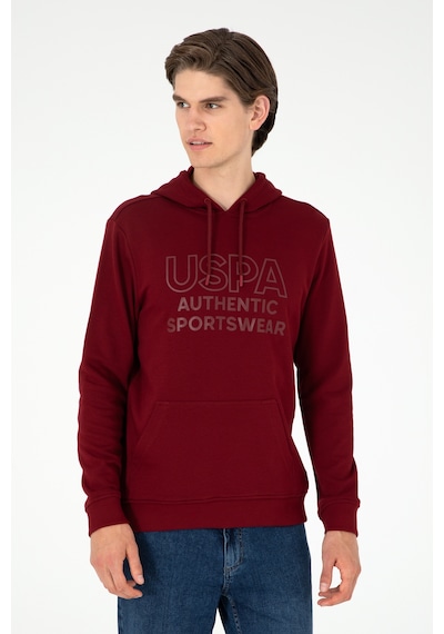 U.s. Polo Assn. Erkek Bordo Sweatshirt 50293439-vr014 Bordo