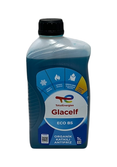Total Glacelf Eco Bs Organik Katkılı 4 Mevsimlik Mavi Antifriz 1 Litre