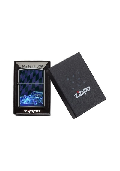 Zippo Black Light Car Design Çakmak