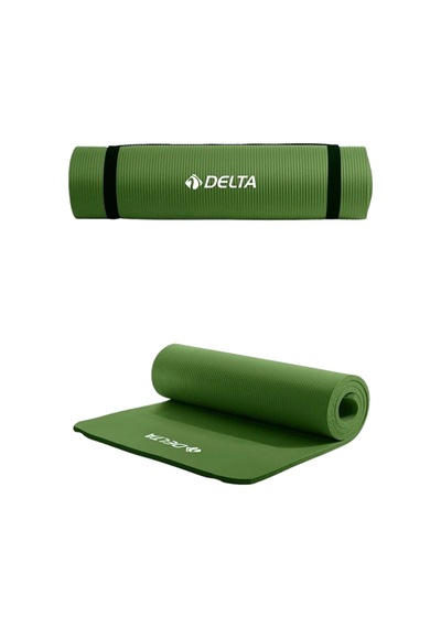 Delta Pilates Minderi Yoga Matı 10mm Yeşil Tnf 226 Yeşil