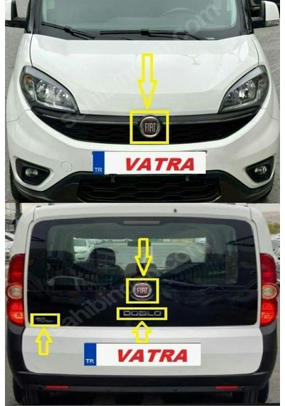 Doblo Combi 2.0 Multijet Premio Plus 2011-2017 Doblo Ve 105 Multijet Kromyazı Bagaj Ve Kaput Arma