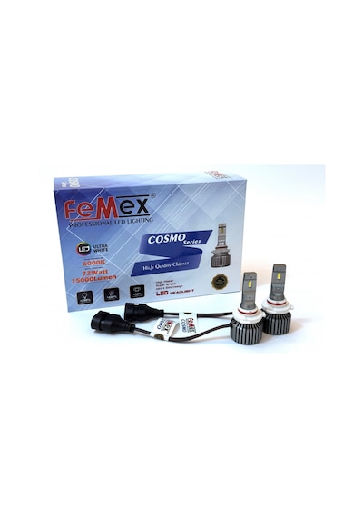 Cosmo HB3 9005 Şimşek Etkili Led Xenon 72W 15000 Lumen