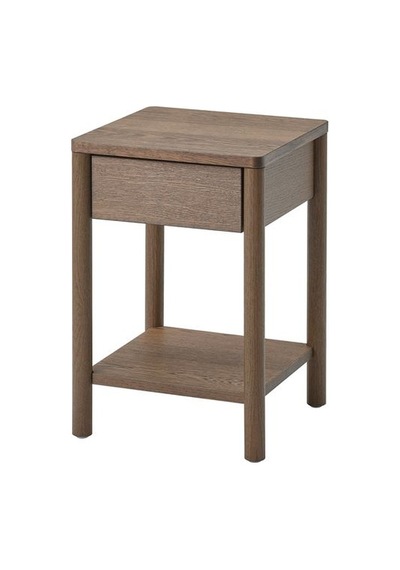 Ikea Tonstad Komodin, Kahverengi Meşe Kaplama, 40x40x59 Cm