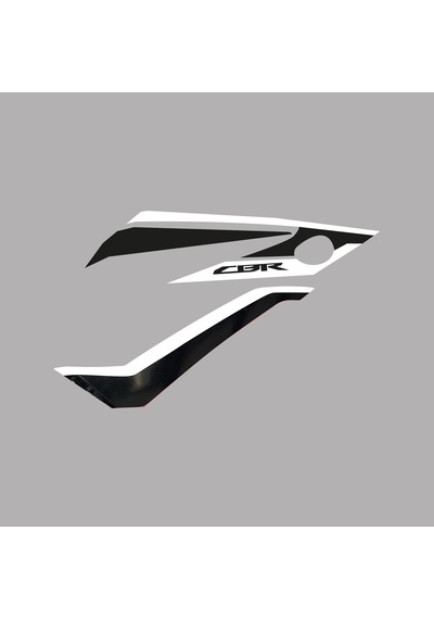 Honda Cbr 500r Sağ Grenaj Sticker Etiket Modeli Tasarım