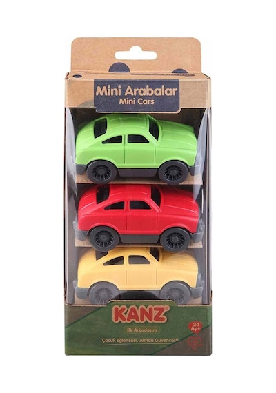 30812 Enfal 3'Lü Mini Arabalar / +24 Ay
