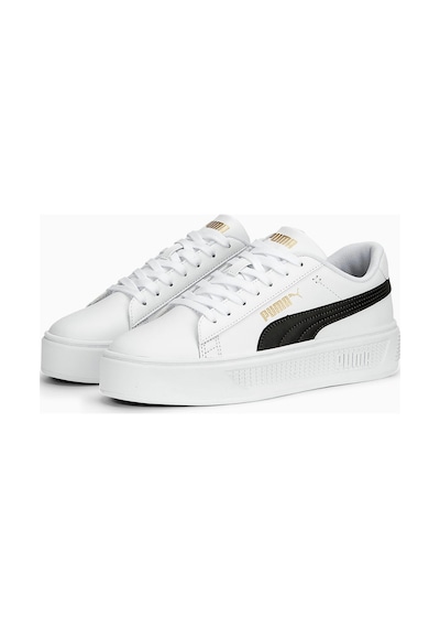 Puma Smash Platform V3 Kadın Sneaker Beyaz/siyah