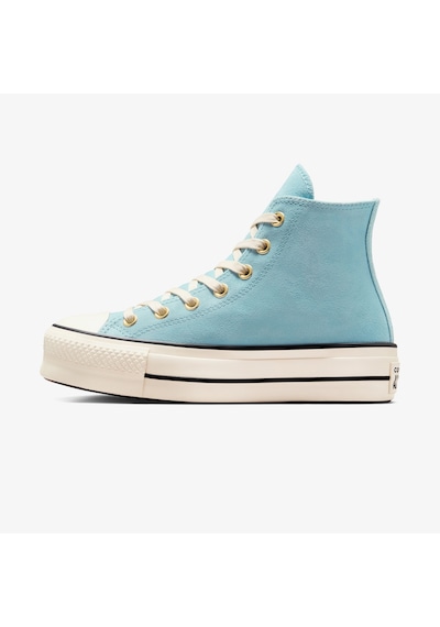 Converse Chuck Taylor All Star Lift Kadın Mavi Süet Platform Sneaker
