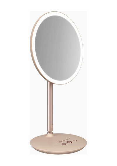 Beautifect Glow Flex Zoom 3 Kat Büyütmeli Lüks Makyaj Aynası Makyaj Aynaları Bej