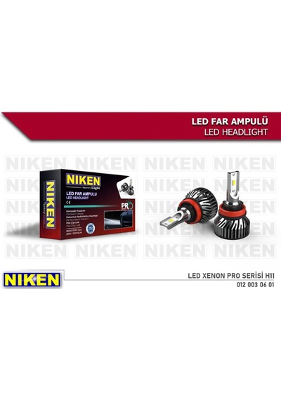 -h11 Xenon Led Ampul Beyaz Işık