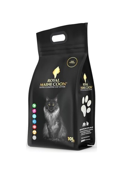 Süper Emiş Gücüne Sahip Bebek Pudrası Kokulu Perlit Kedi Kumu 10 Litre