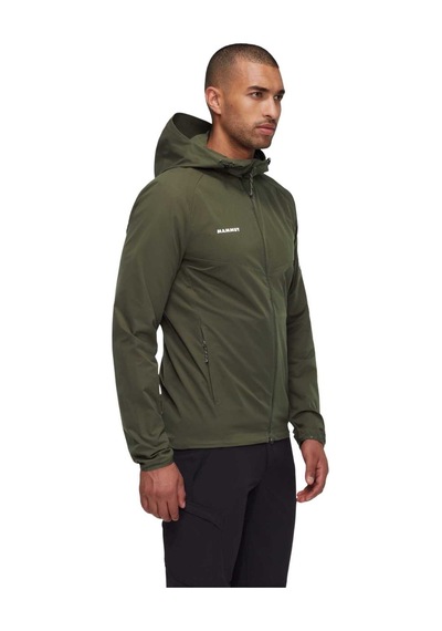 Mammut Mammut Granite So Hooded Men Erkek Yeşil Softshell 4315 Haki