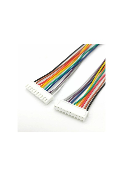 Jst-xh 2.54mm 9 Pin 26awg 20cm Tek Damarlı Dişi Bağlantı Kablosu