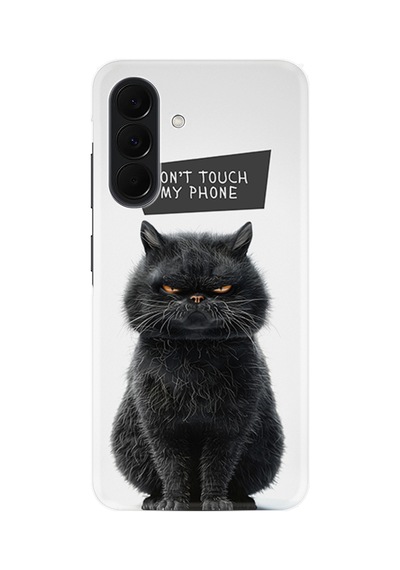 Samsung Galaxy Uyumlu A37 Sm-a376b Kılıf Boutique Baskılı Resimli Don't Touch Cat Pcode -011