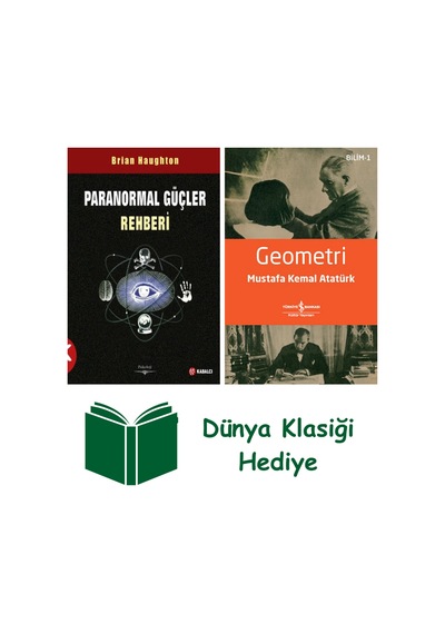 Paranormal Güçler Rehberi + Geometri + Dünya Klasiği Hediye