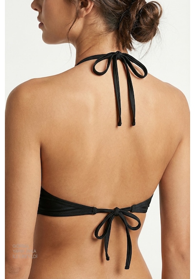 Penti Siyah Reverse V Bikini Üstü