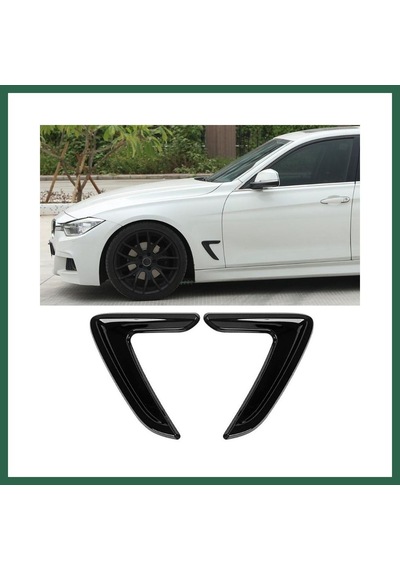 Bezos Bmw Tip Çamurluk Havalandırma Venti Kısa Parlak Siyah Nkt98 Bzs01 Standart