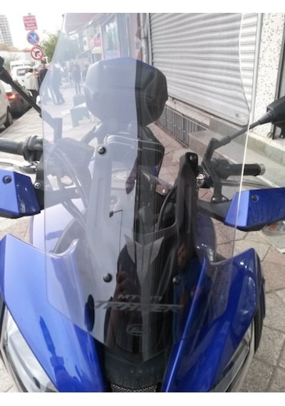 Zeus Motor 2016-2019 Yamaha Tracer 700 Uyumlu Uzun Ön Cam Açık Füme