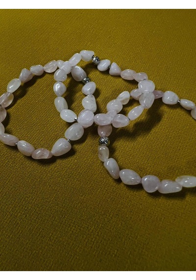 Gümüştel El Sanatları Sertifikalı Pembe Kuvars Doğal Taş Şekilsiz Tımbıl Bileklik Aaa Kalite Sürpriz Hediyeli Çok Renkli Gümüştel El Sanatları Sertifikalı Pembe Kuvars Doğal Taş Şekilsiz Tımbıl Bileklik Aaa Kalite Sürpriz Hediyeli Çok Renkli
