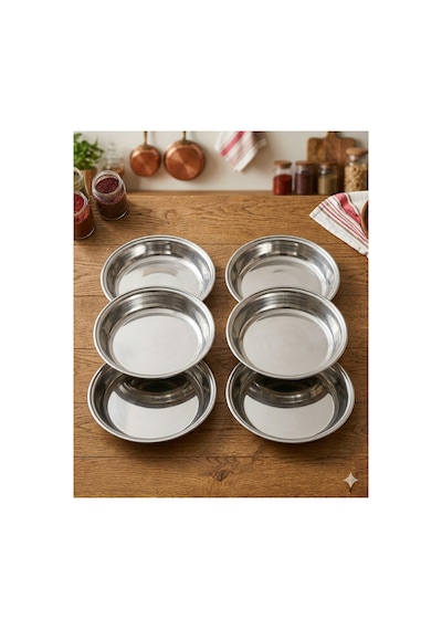 No2 Abant Paslanmaz Çelik 17cm X 3,5cm Pça ,çorba ,yemek ,yan Lezzetler Ve Kahvaltılıklar Gümüş