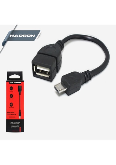 Hadron Hd4590K Micro Usb Otg Kablo Plastik