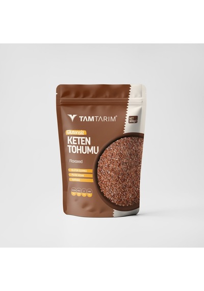 Tam Tarım Glutensiz Keten Tohumu 300 G