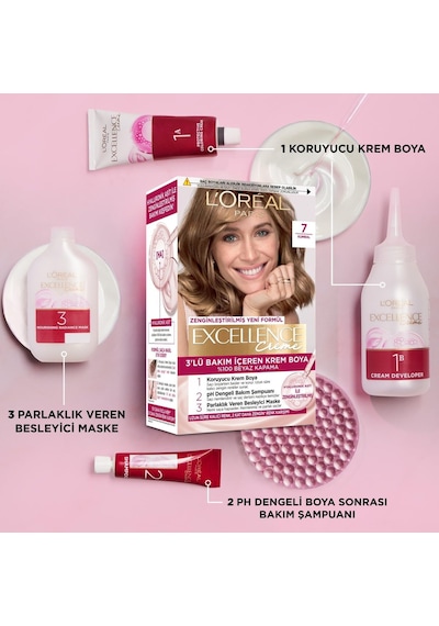 L'oréal Paris Excellence Creme 9.1 Küllü Sarı Saç Boyası