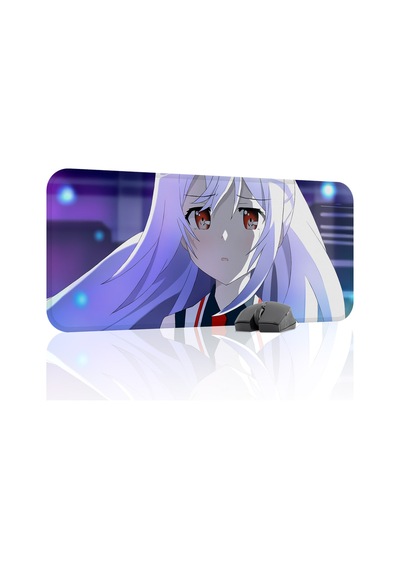 Plastic Memories Kaymaz Dikişli Kauçuk Oyuncu Mousepad V4 - 70x30 Xl Gaming Mouse Pad Fare Altlığı