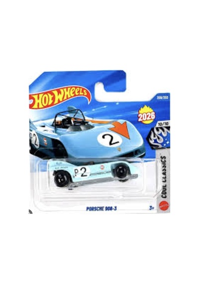 Hot Wheels Porsche 908-3 Mavi