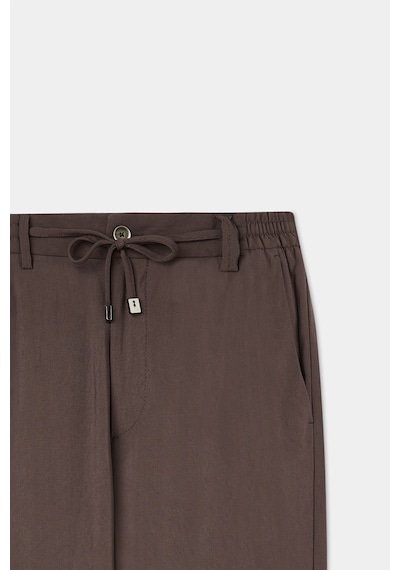Twn Relaxed Fit Pilesiz Kahverengi Diyogonal Jogger Pantolon 6ec03ı302342m Çok Renkli