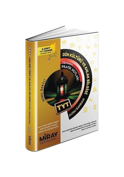 TYT Din Kültürü ve Ahlak Bilgisi Konu Özetli Soru Bankası -  Miray Yayınları