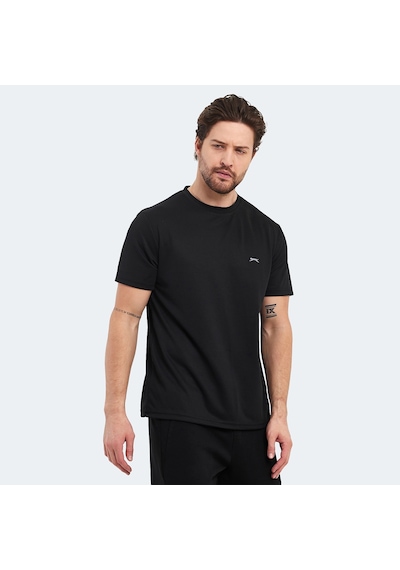 Slazenger OTAR I Erkek  Siyah Tişört