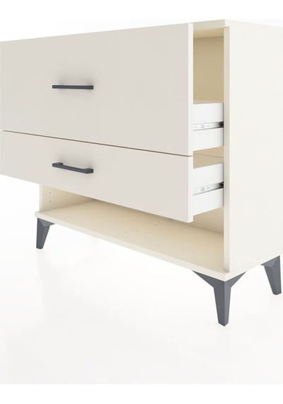 Arges Şifonyer 2 Çekmeceli 88x30x80 Aytaşı-aytaşı Aytaşı