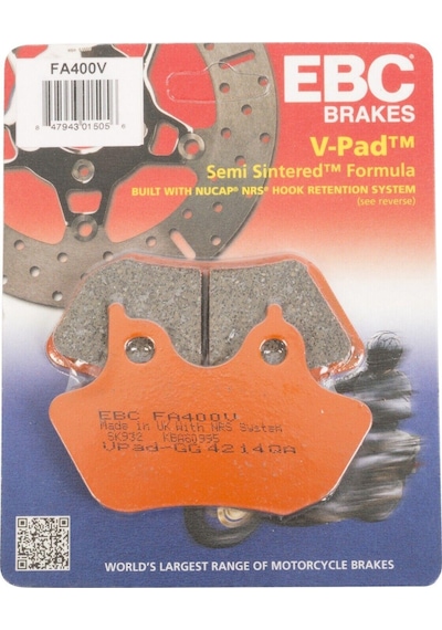Ebc Fa400V 2005-2007 Harley-Davidson Softail Deluxe FLSTNI Arka Fren Balatası