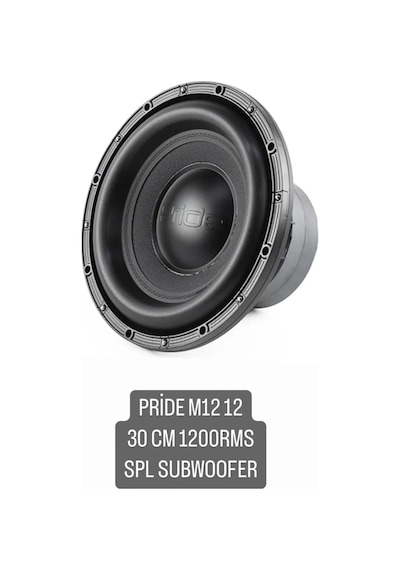 Pride M12-12 30 Cm Spl Subwoofer 1200rms