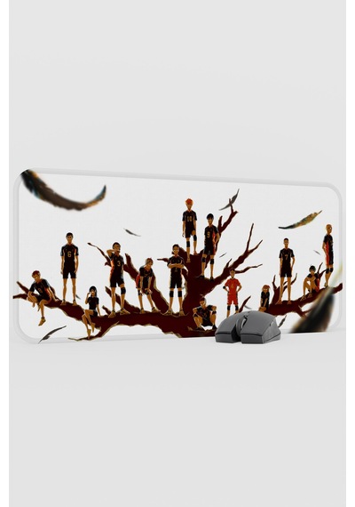 Haikyuu Anime V5 - 70x30 Xl Gaming Kauçuk Kaymaz Taban Mouse Pad Fare Altlığı