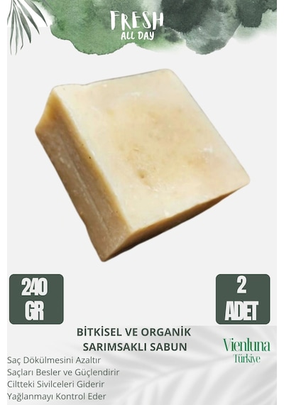 Vienluna Sarımsaklı Sabun 2 x 120 G