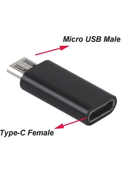 Type-c Micro Usb Çevirici Typec Micro Usb Dönüştürücü Typec Dişi