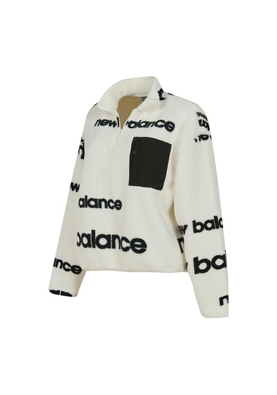 Wnc3623-wt New Balance Wnc3623 Kadın Sweatshirt Beyaz Wnc3623-wt
