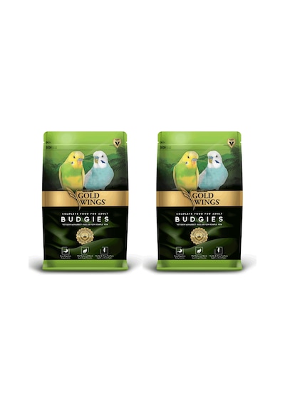 Gold Wings Premium Muhabbet Kuşu Yemi 1kg x 2 Adet