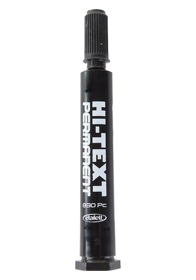 Hi-text Markör Kalem Kesik Uç Siyah Çok Renkli