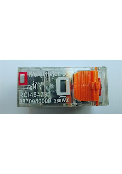 220V Çift Kontak Röle Weidmüller Rcı484730