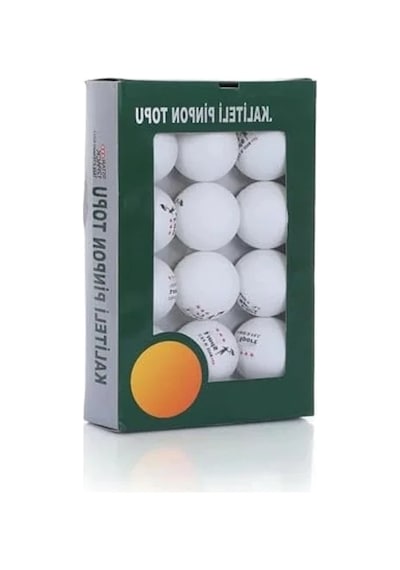Masa Tenisi Pin Topu, 12 Adet +40 Zlı Yapı, Profesyonel