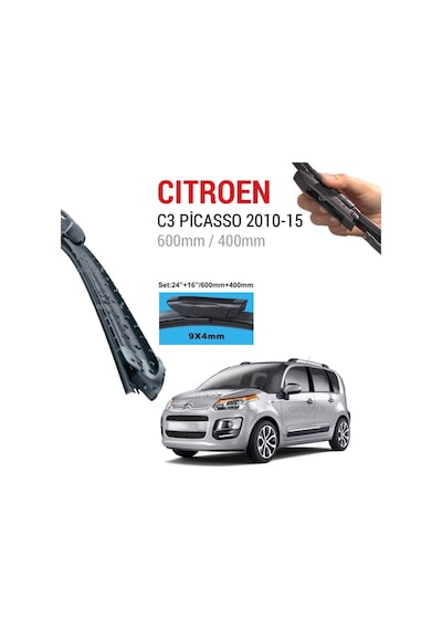 Citroen C3 Picasso Silecek Takımı 2010-2015