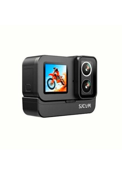 Sjcam Sj20 4k Çift Lens Gece Görüşlü Aksiyon Kamerası Siyah